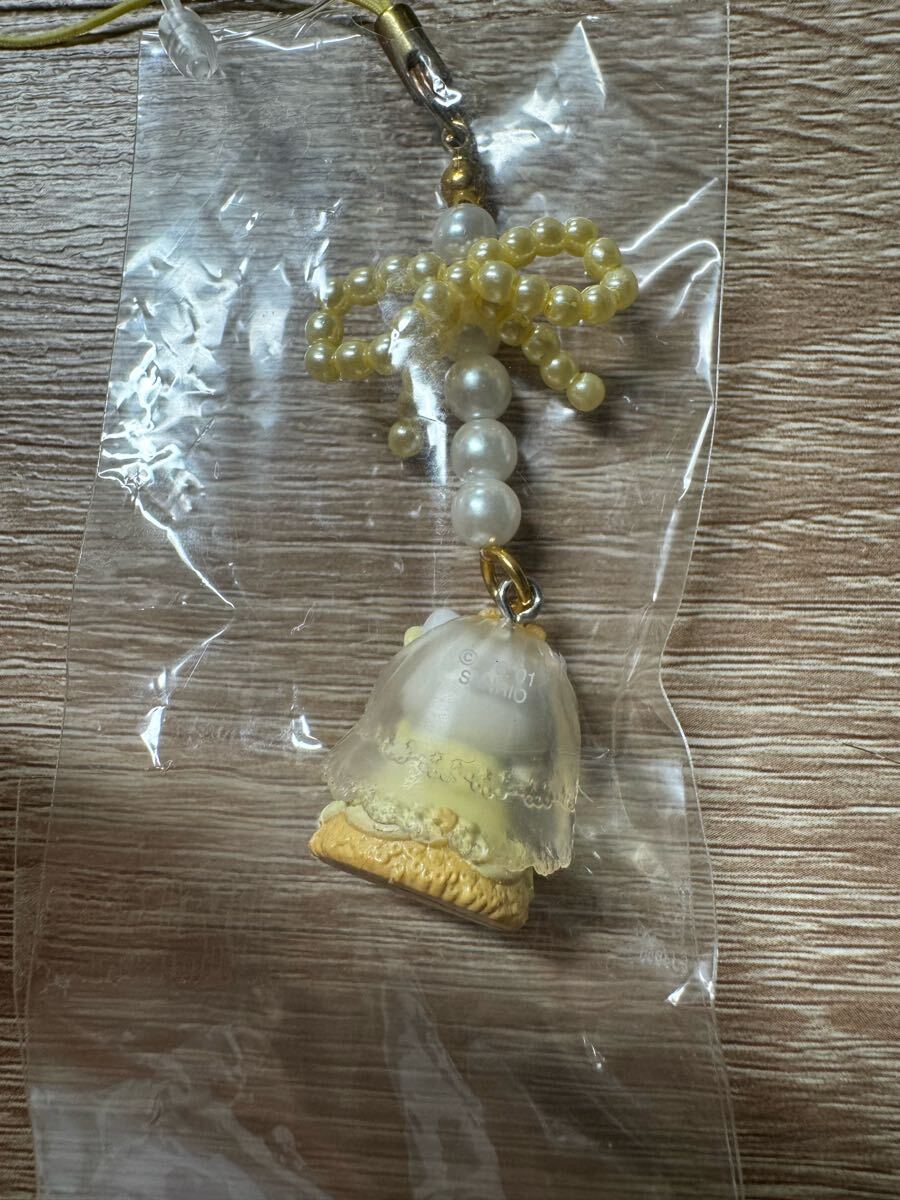 平成レトロ Vivitix キティ ウェディングストラップ ビーズ 2001年