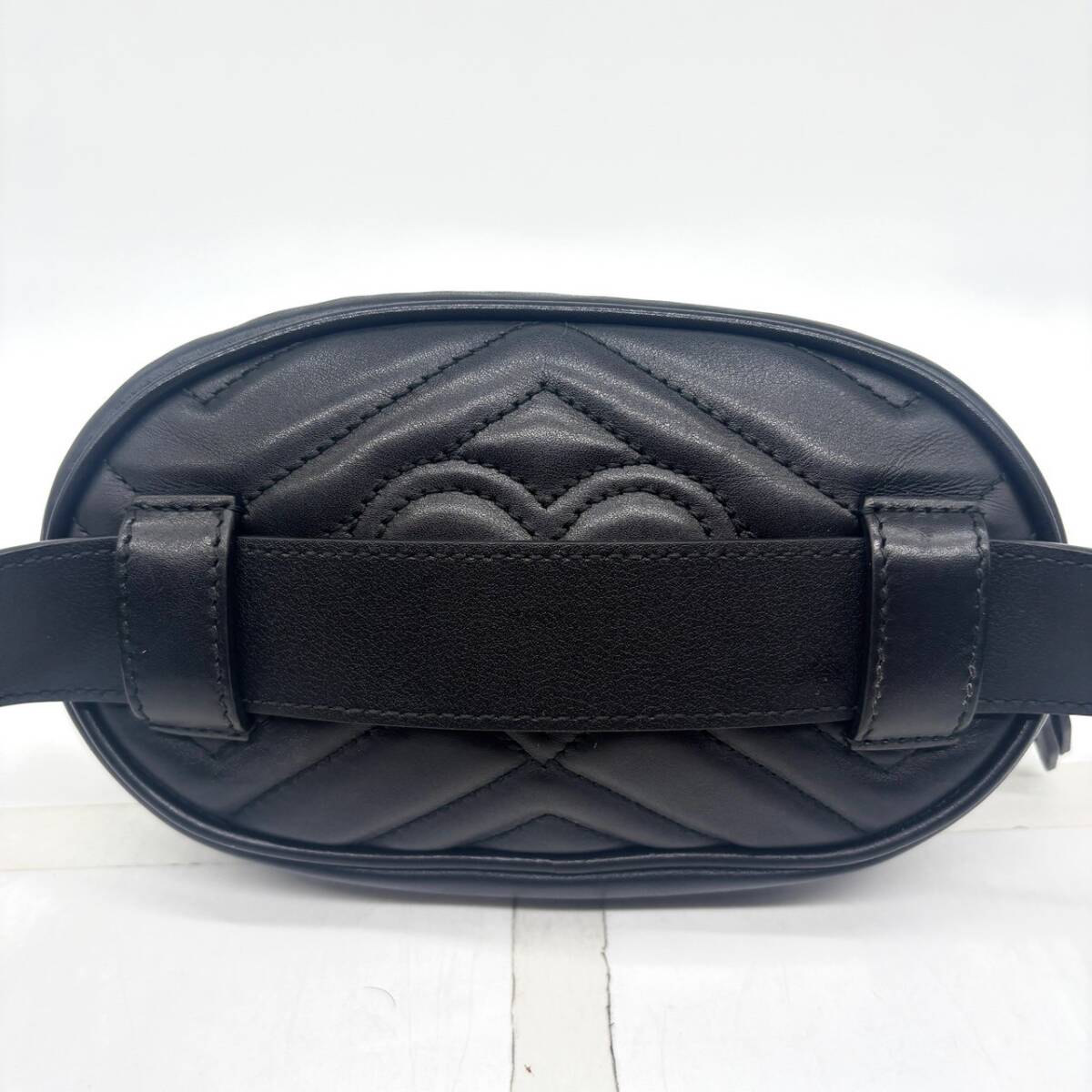 1円 極美品 GUCCI ショルダーバッグ GGマーモント キルティング