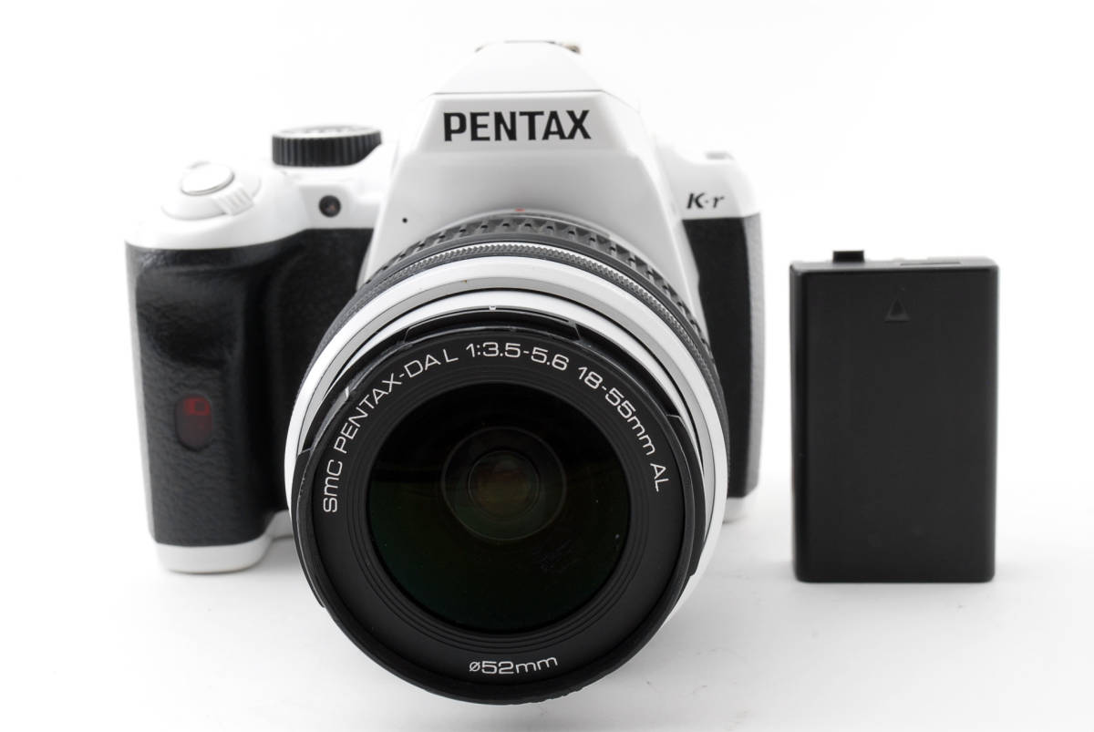 配送員設置 セール 特集 PENTAX K-r smc PENTAX-DAL 18-55mm F3.5-5.6 AL White ホワイト レンズ #662734 mojpit.pl mojpit.pl