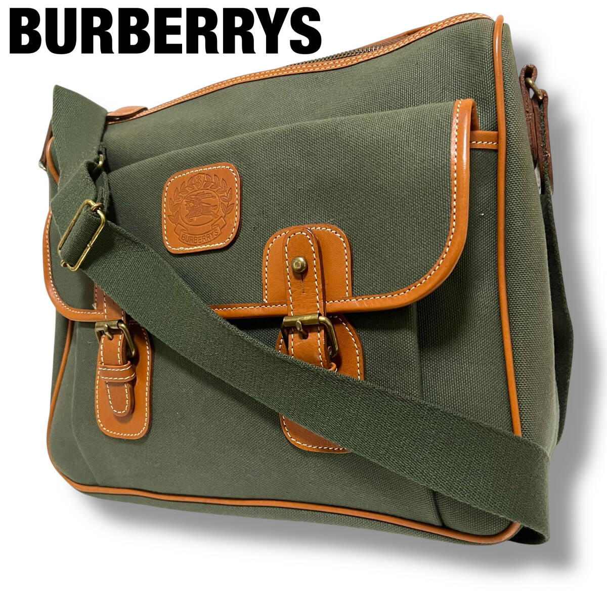 Burberrys バーバリー ノバチェック メッセンジャー ショルダーバッグ