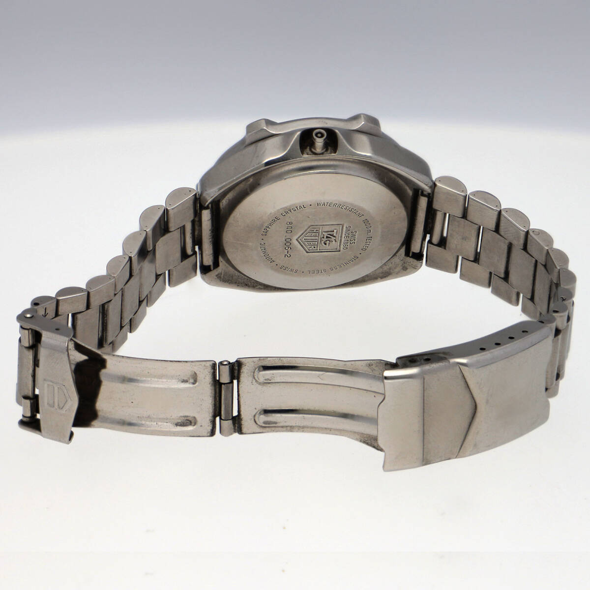 TAG HEUER タグホイヤー 840.006-2 スーパープロフェッショナル ブラックダイヤル SS 自動巻き メンズ【136725 ...