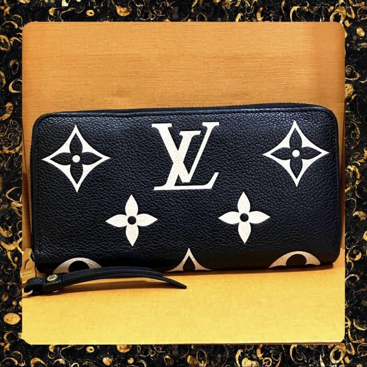 ルイヴィトン LOUIS VUITTON 長財布 ジッピーウォレット アンプラント 