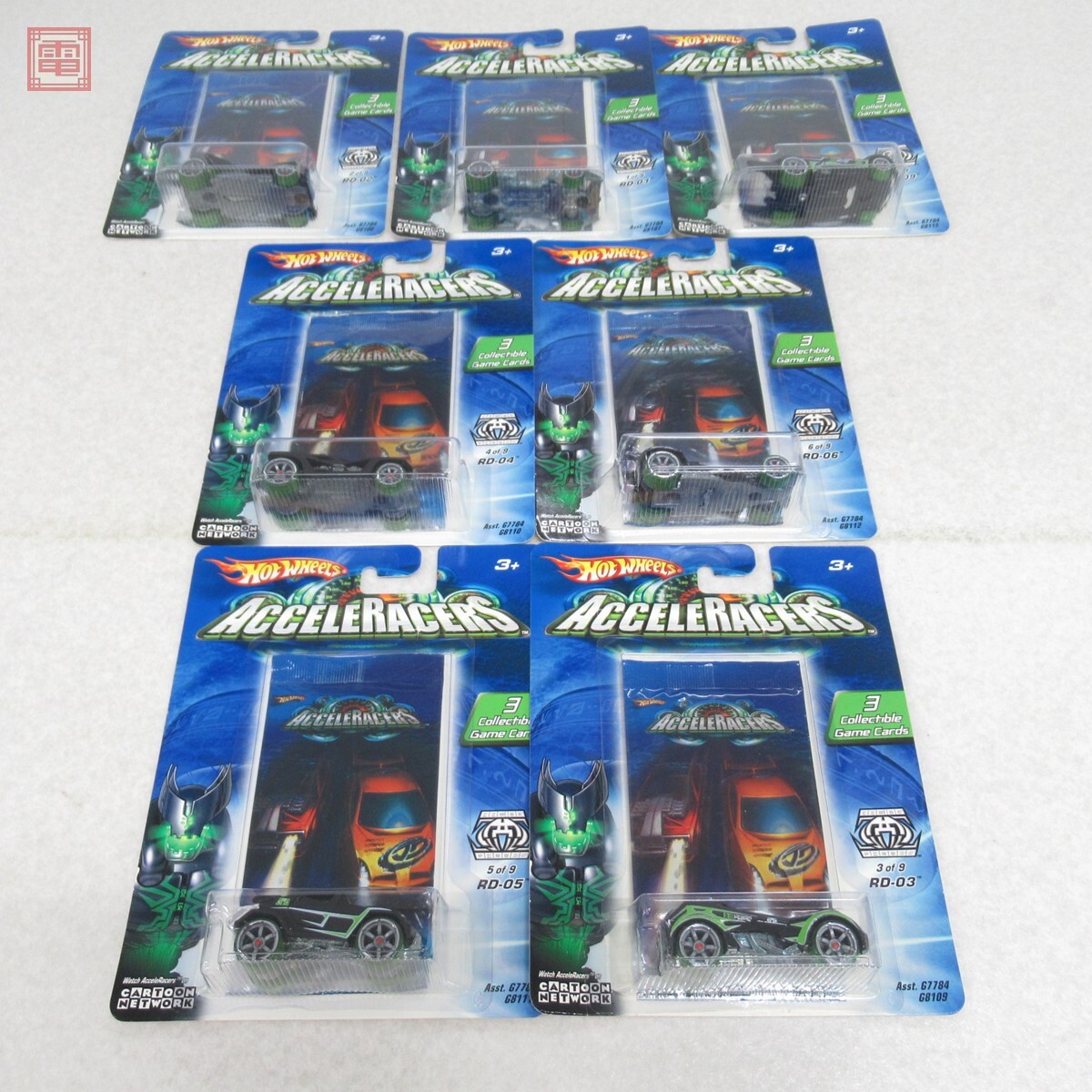 Acceleracers Rd03 未開封 ホットウィール ACCELERACERS RD-01/RD-02/RD-03 他 計7台セット Hot Wheels【10 ...