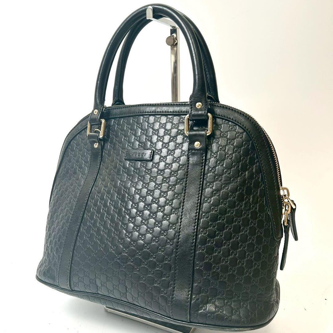 1円 ■美品■ GUCCI グッチ シマ GG柄 レザー Wホック 二つ折り 財布 ウォレット 小銭入れ アイボリー系 A6421WK ■表側美品■GUCCI グッチ　グッチシマ　ラウンドファスナー　GG柄　レザー　ロゴプレート　ブラック　ゴールド金具　イタリア製　刻印あり
