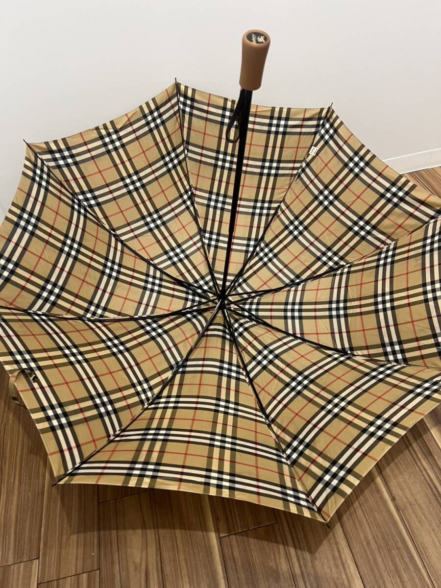 バーバリー　Burberrys 折りたたみ傘 チェック柄 BURBERRY バーバリー 傘 レディース 折りたたみ傘 TRAFALGAR