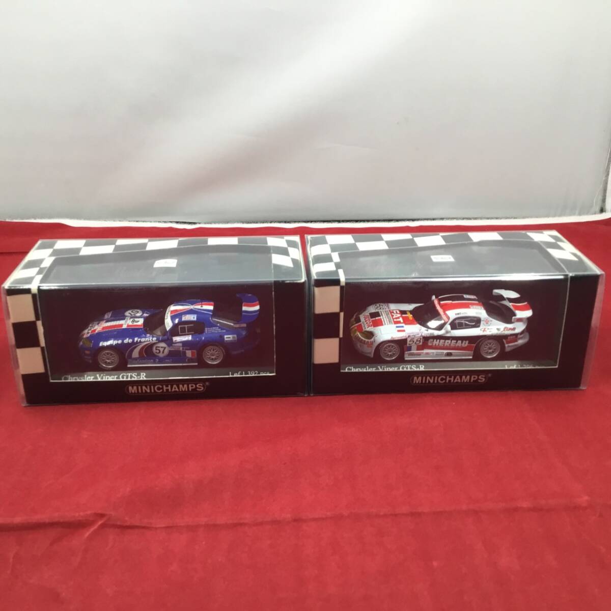 Minichamps 1/43 Chrysler Viper GTS-R #58 – 24H Le Mans 2001 – 22VP3