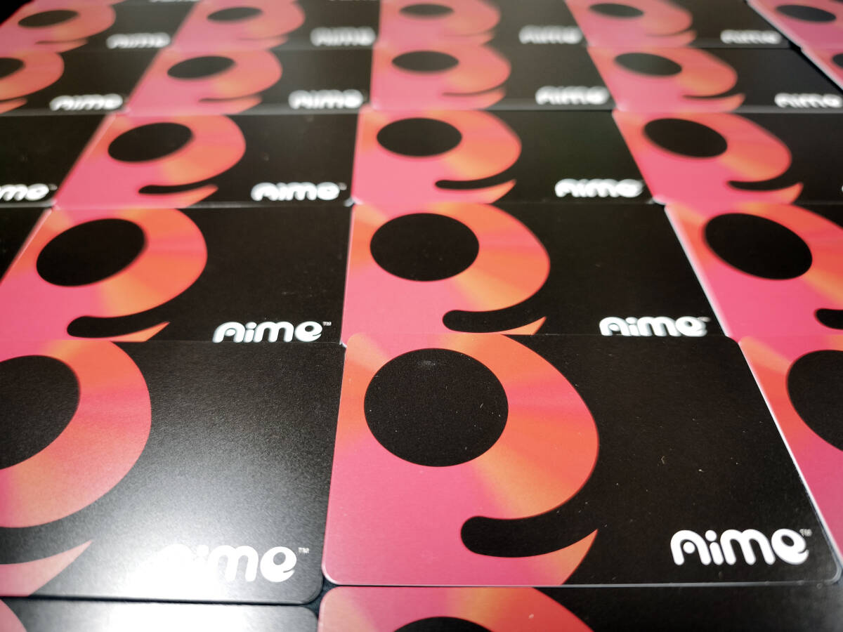 New Aime Card 【送料無料】初期版 旧 aimeカード 新品未使用品 51枚 アイミーカード /【Buyee】 Buyee - Japanese Proxy ...