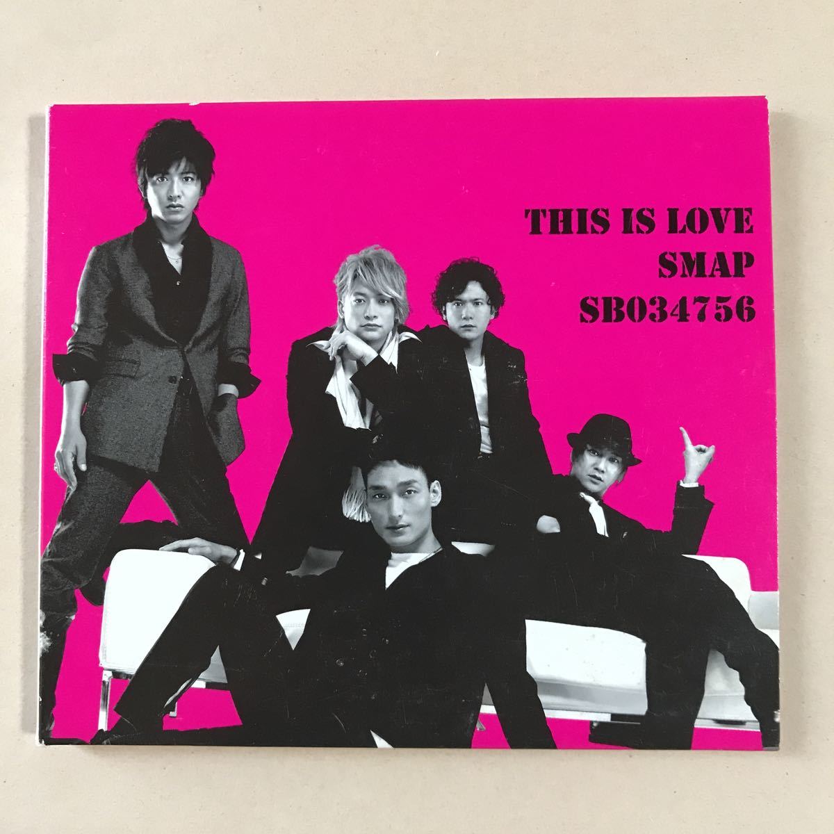 定番のお歳暮＆冬ギフト 在庫限り SMAP MaxiCD DVD 2枚組 This is love bigportal.ba bigportal.ba