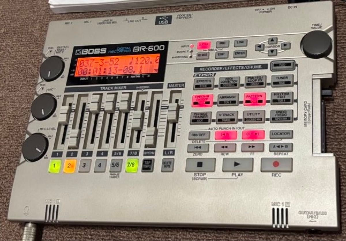 中古品】BOSS BR-600 MTR BOSS BR-600 マルチトラックレコーダー