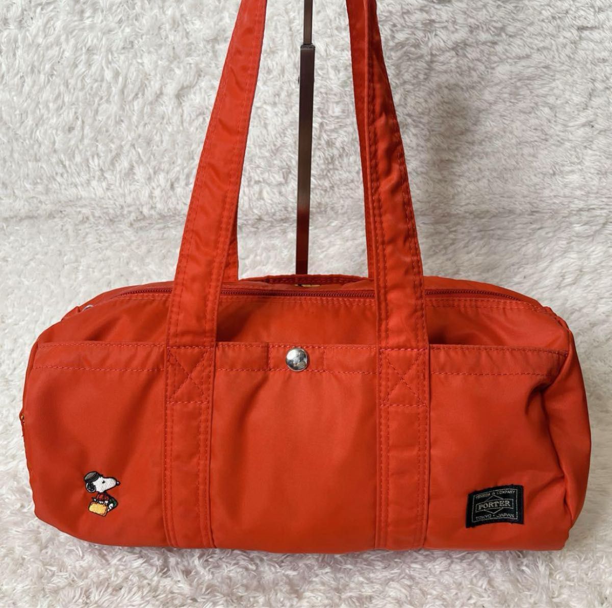 JOE PORTER ジョーポーター スヌーピー コラボ ミニボストン レッド