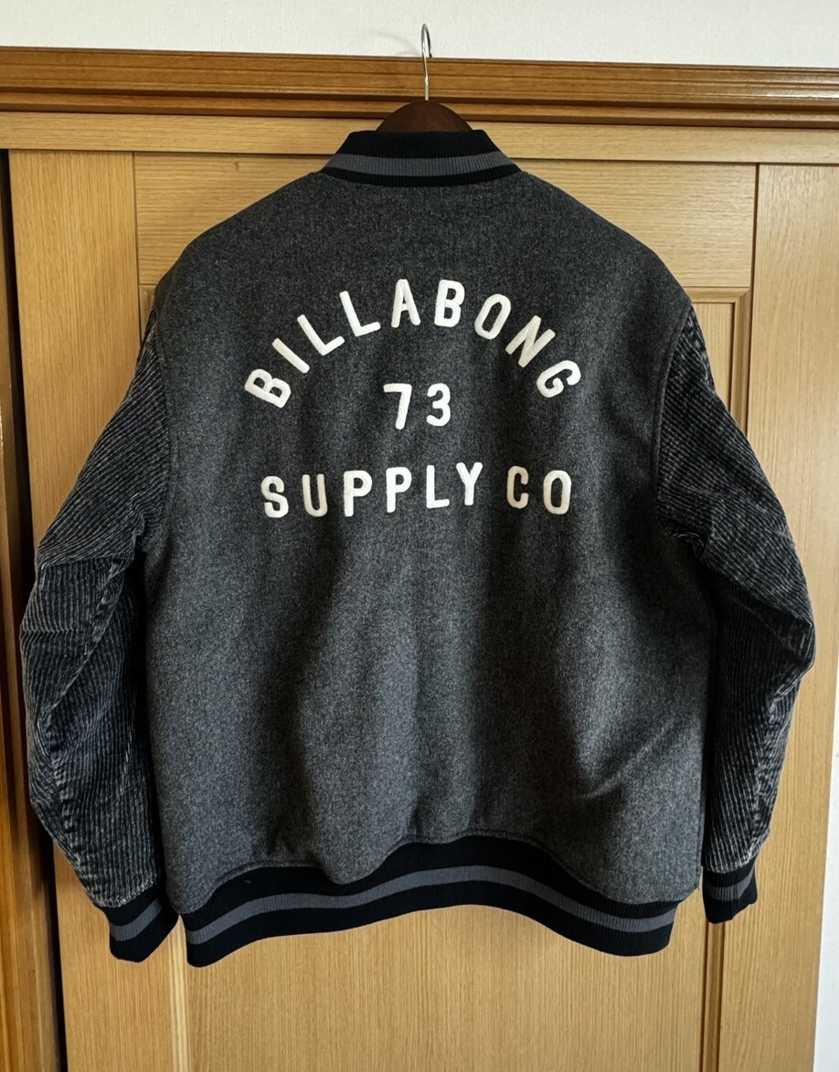 新品】BILLABONG ビラボン スタジャン ブラック 黒 Lサイズ | Shop at 