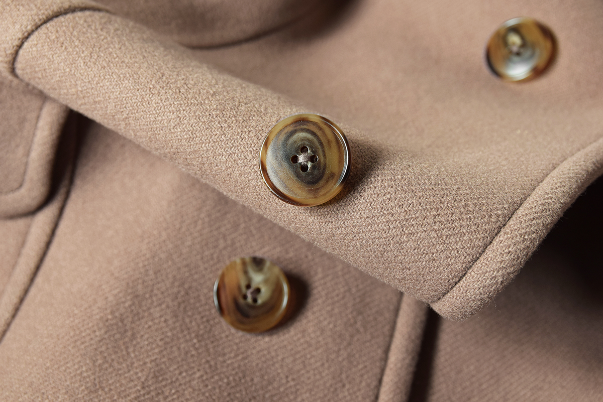 正規品 美品 グッチGUCCI コレクション登場モデル 比翼仕立て ウール