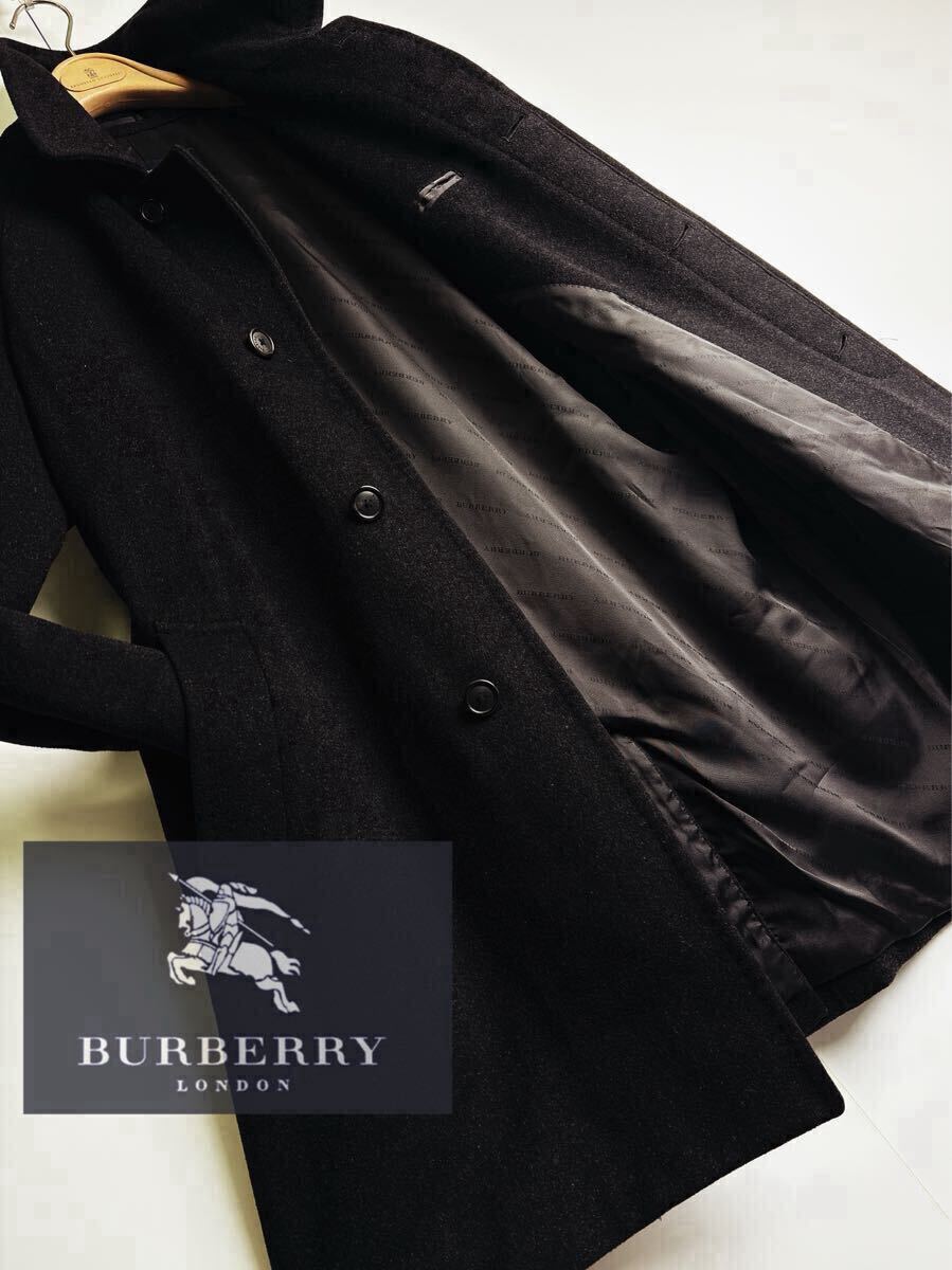 定価20万 Burberry's カシミア チェスターコート グレー M