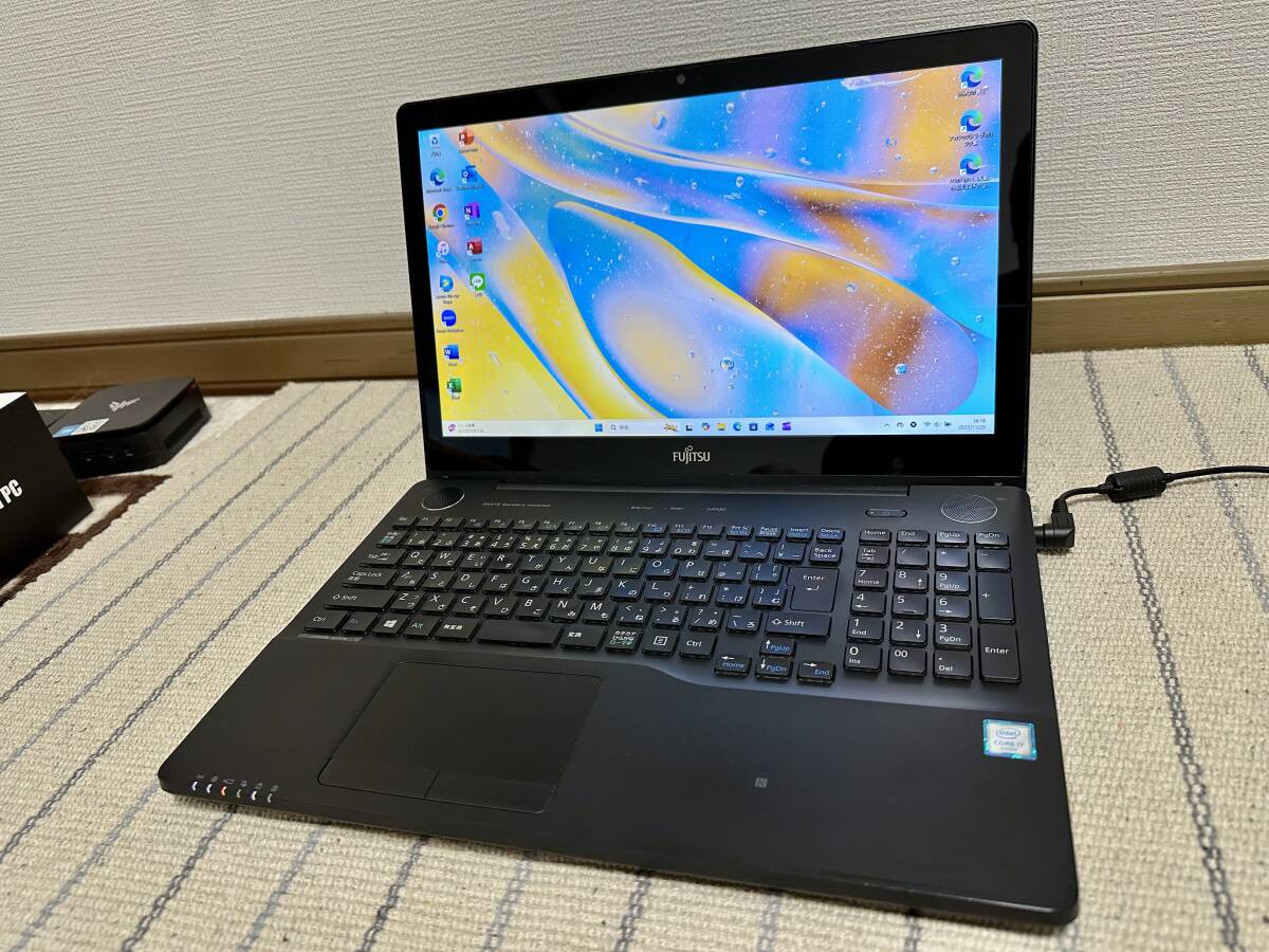 Win11 Office2024 タッチパネル i3 SSD240GB ☆ NEC ノートPC /第8世代