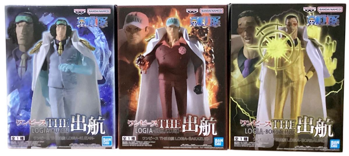 ワンピース THE出航 サカズキ クザン ボルサリーノ ボニー フィギュア