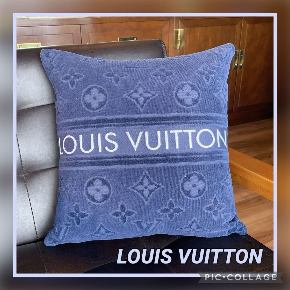 ルイヴィトン クッション・LV バケーション ブルーマリーヌ LOUIS