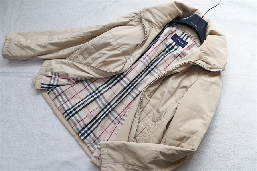キッズ6Y / バーバリー 正規品 チェック裏地 フード ジャケット 定価約