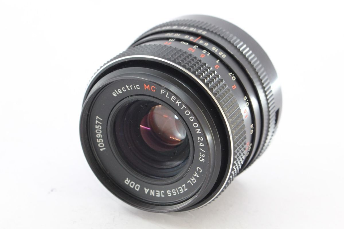 ★特上品★カール・ツァイス CARL ZEISS DDR electric MC FLEKTOGON 35mm F2.4 M42 A5978 ...