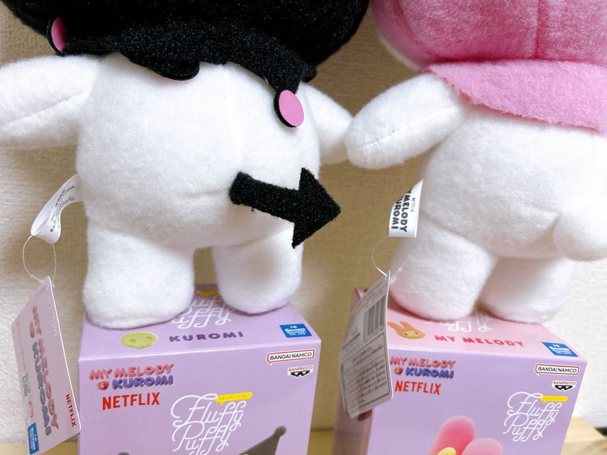 Netflixシリーズ『My Melody & Kuromi』Fluffy Puffy ～ 全2種 ＆ BIG