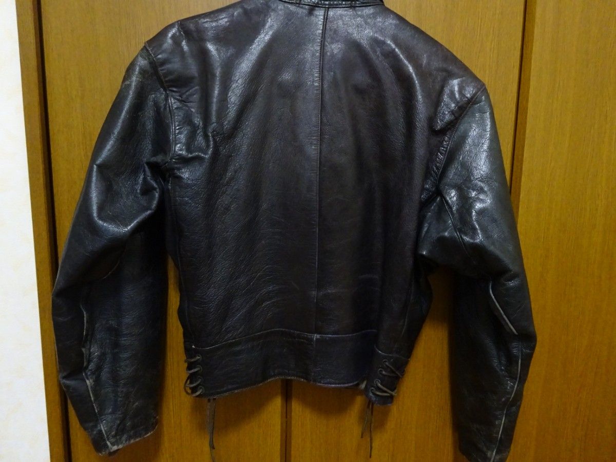 1950年代 スウェーデン軍 モーターサイクルジャケット レザー | Shop 