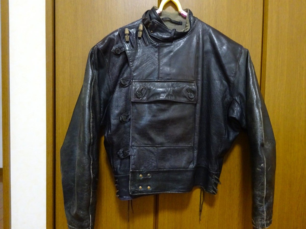 1950年代 スウェーデン軍 モーターサイクルジャケット レザー | Shop