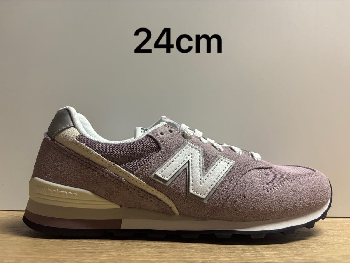 未使用 25.5cm D ニューバランス WL996CX2 パープル newbalance 【公式 