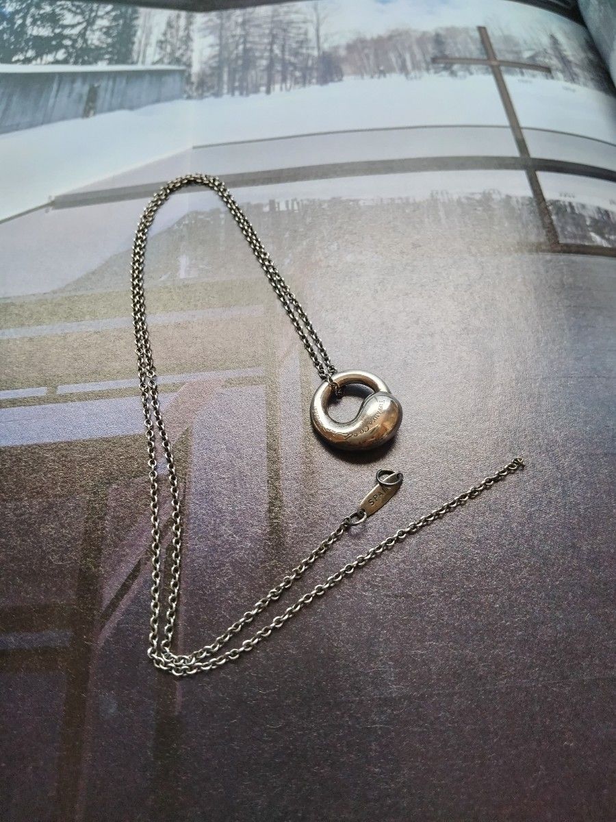 美品 社外チェーン】TIFFANY&Co. インフィニティ クロス ネックレス