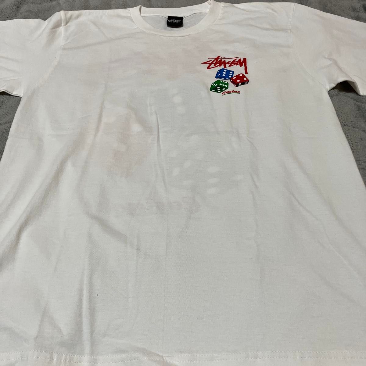 STUSSY ステューシー ダイスロゴ Tシャツ ホワイト ストリート | Shop 