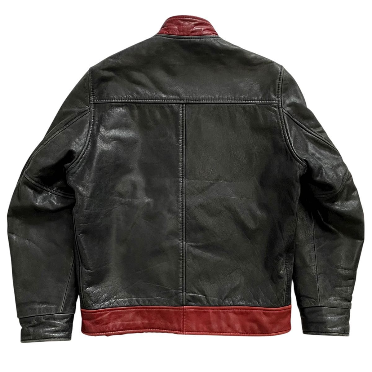 Denime ドゥニーム レザー ジャケット ブルゾン スタジャン アウター