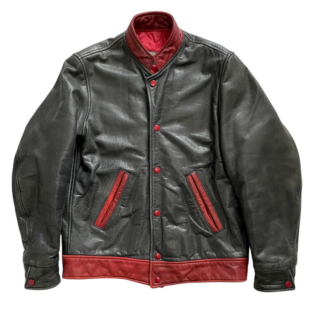 Denime ドゥニーム レザー ジャケット ブルゾン スタジャン アウター