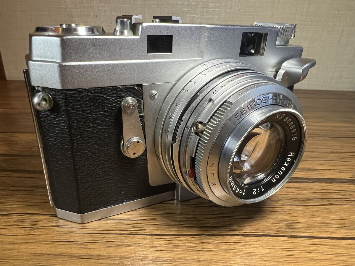 [Konica / コニカ] Konica III コニカ3 フィルムカメラ 182935 小西六 Konishiroku Hexanon 1 ...