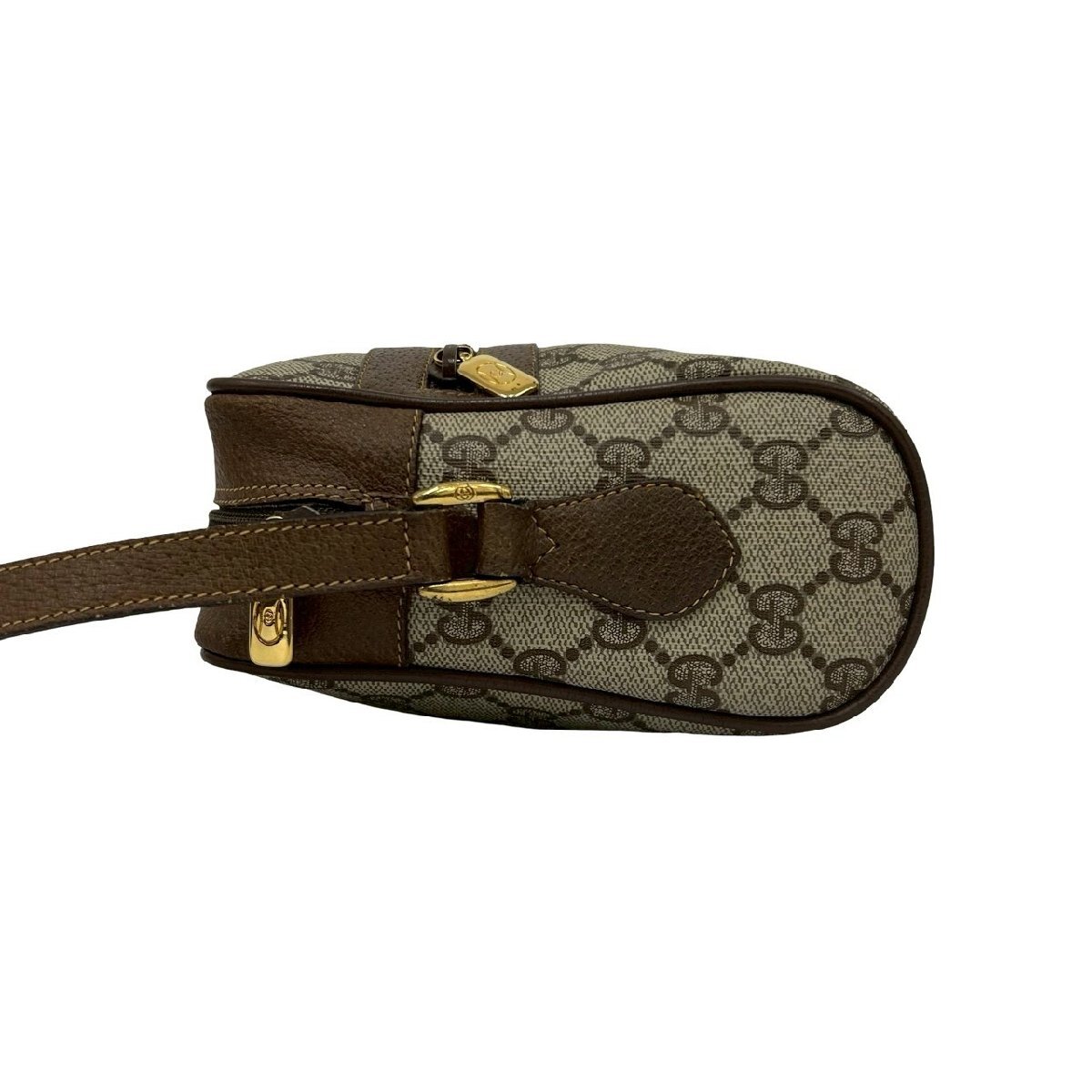 GUCCI バンブー ボストンバッグ オールドグッチ レザー ヴィンテージ 極 美品 GUCCI グッチ オールドグッチ ヴィンテージ バンブー ターン