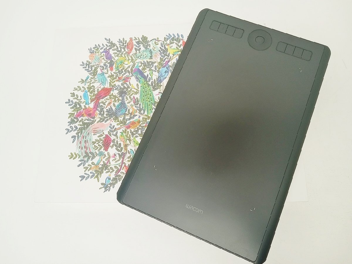[KA1A-712-010-2] Wacom ワコム Intuos Pro Medium PTH-660 ブラック ペンタブレット ペンタブ ...