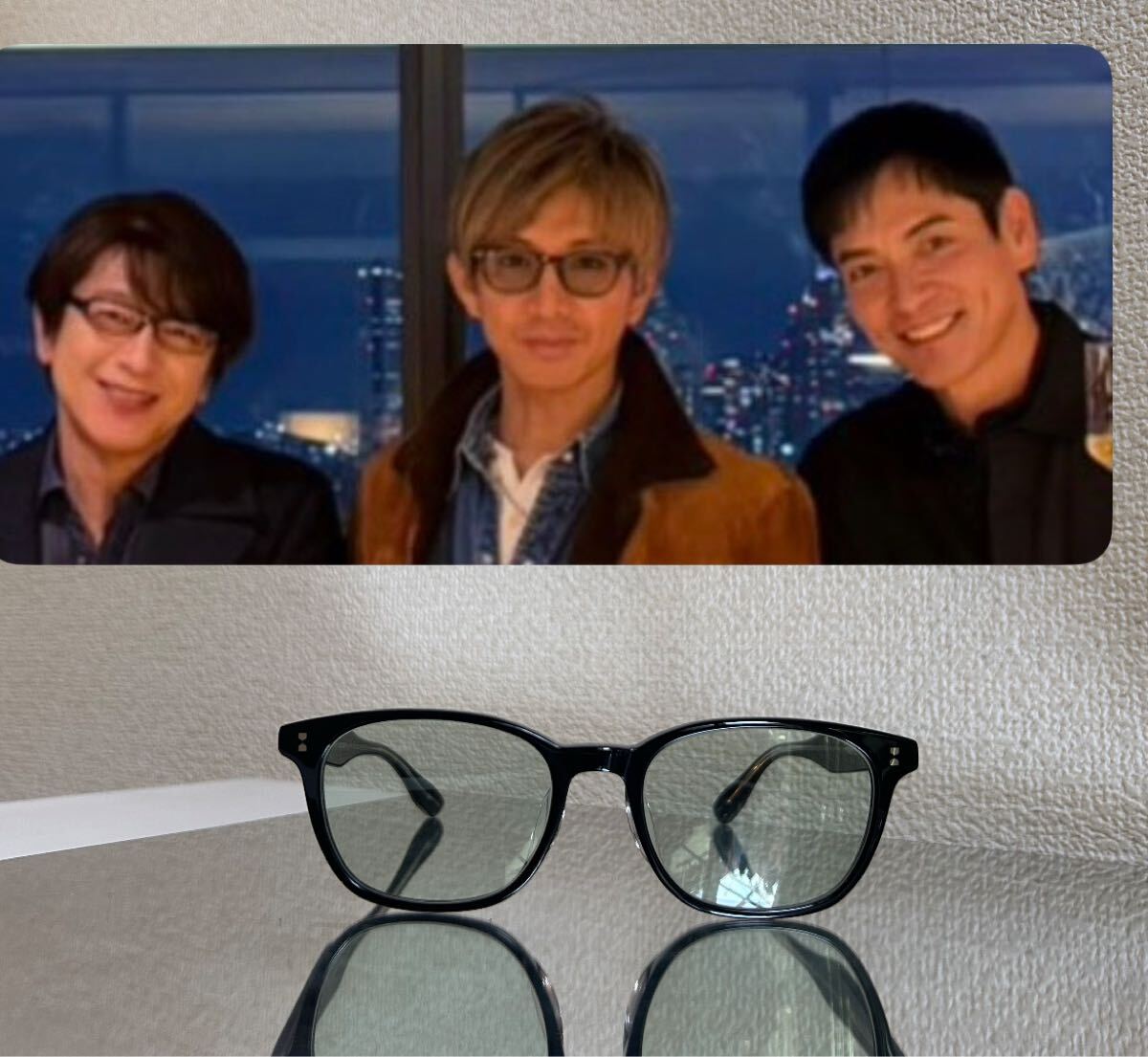 今週のインスタでも！】木村拓哉 OWNDAYS メガネ（サングラス仕様 別 