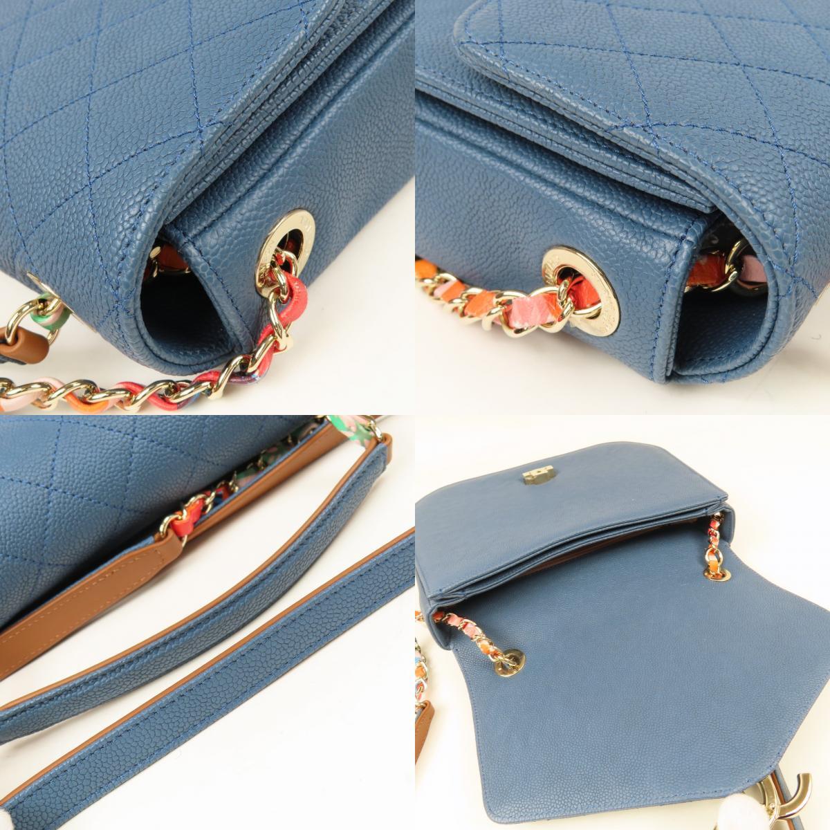204635★1円スタート★CHANEL シャネル 極美品 マトラッセ ココマーク 2WAY チェーンショルダーバッグ ハンドバッグ キャビア ...