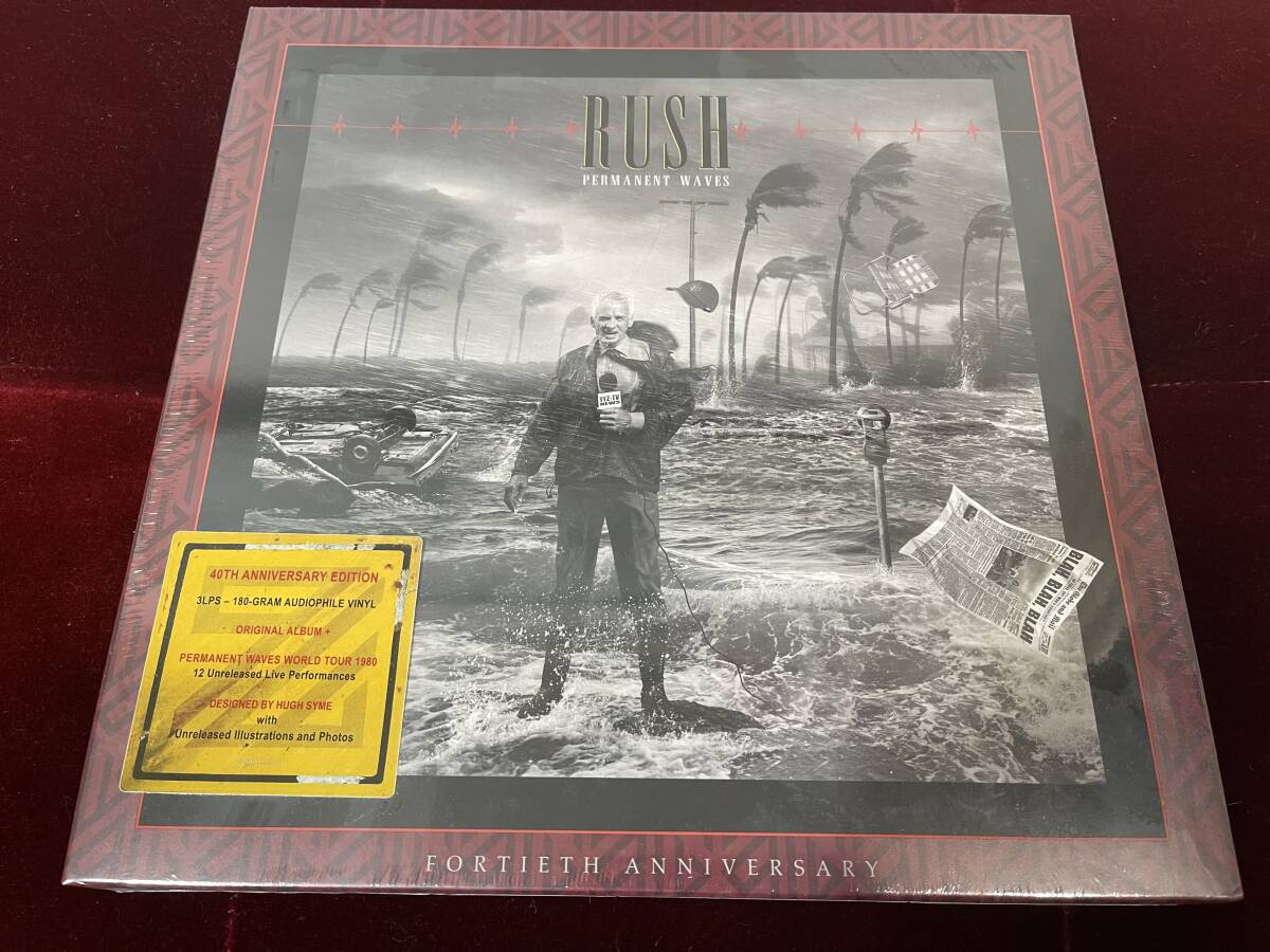 ラッシュ RUSH - Permanent Waves 40th Anniversary Edition、LPレコード 輸入盤、未開封 新品 ...