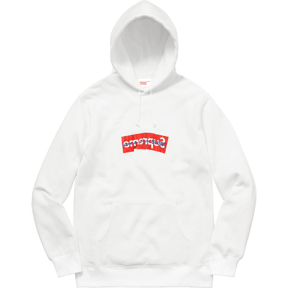 supreme COMME des GARCONS ボックスロゴパーカー　新品未使用