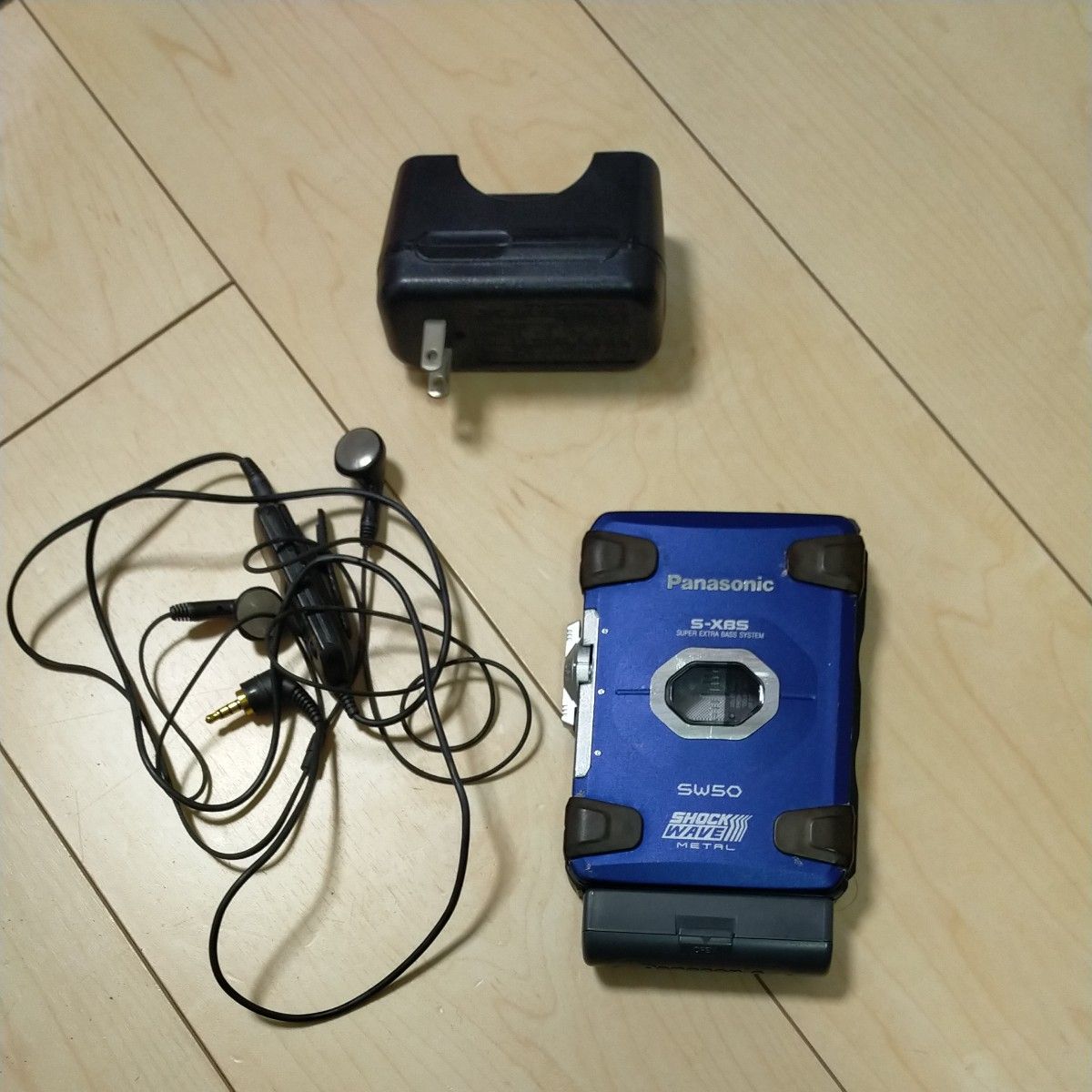 ジャンク品】Panasonic S-XBS SW50 SHOCK WAVE カセットプレーヤー