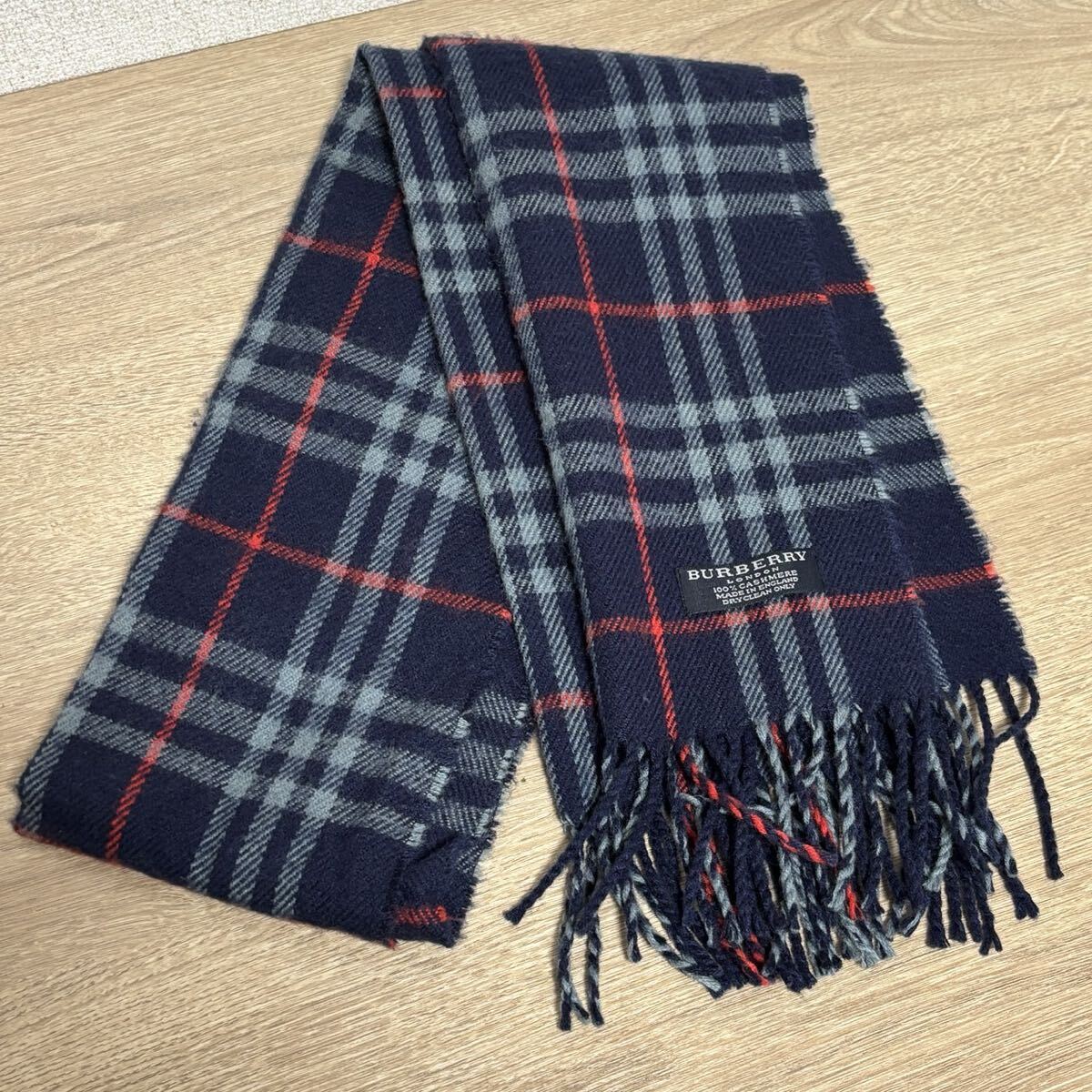 BURBERRY カシミヤ100% ストール チェック柄 新品タグ付き✨ Burberry