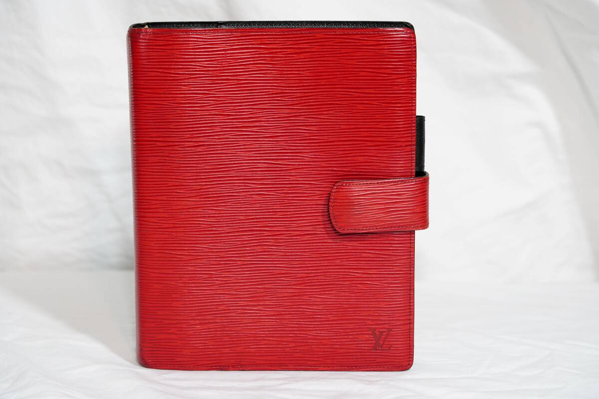 エピ レザー☆LOUIS VUITTON アジェンダ ルイヴィトン 手帳カバー 6穴 