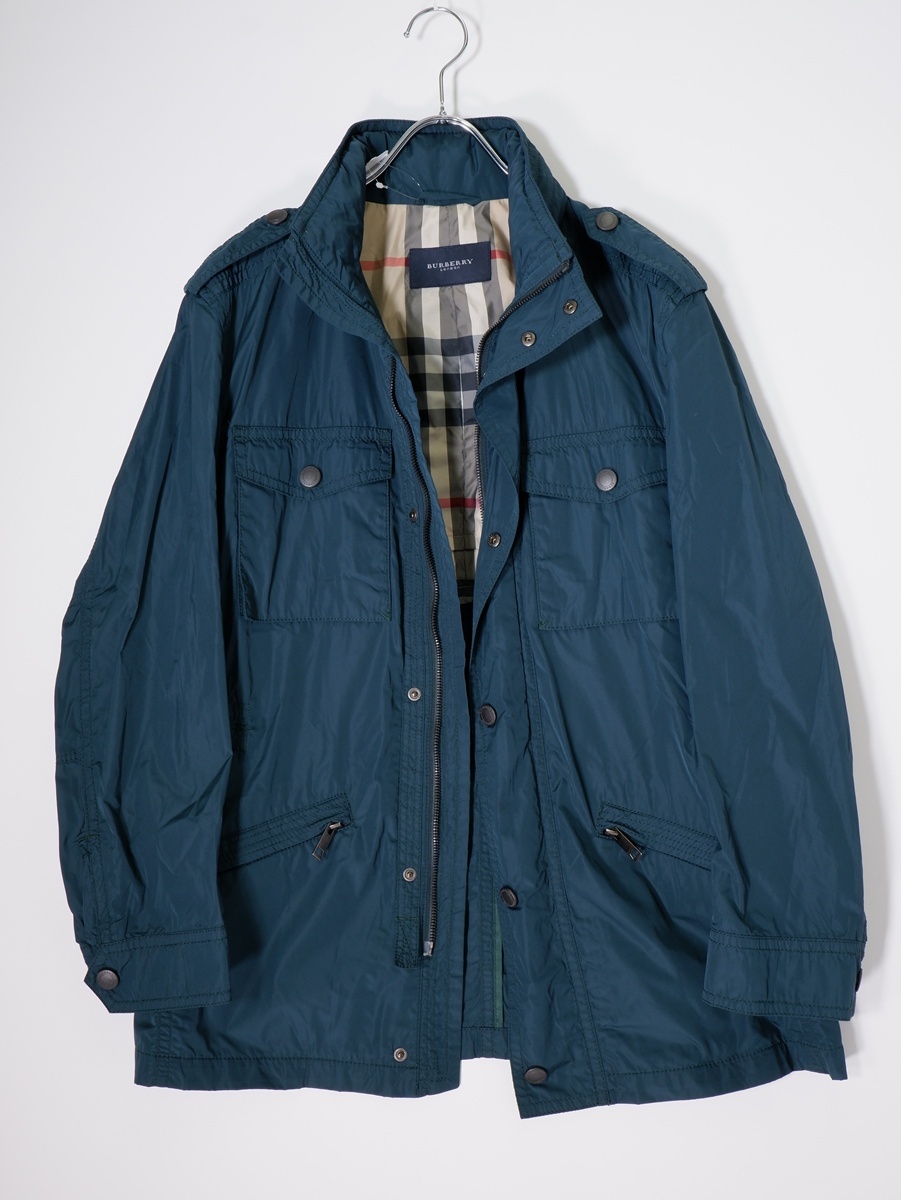 BURBERRY BLUE LABEL】裏地総チェック ライダースジャケット BURBERRY BLUE LABEL】裏地総チェック ライダースジャケット
