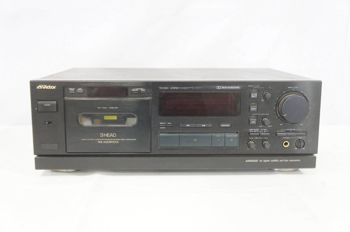 Victor ビクター TD-V931 3HEAD カセットデッキ ジャンク 7012261411 /【Buyee】 Buyee ...