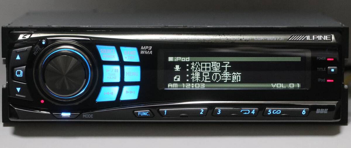 ALPINE CDA-9857Ji ipod/MP3/WMA/Ai-NET/漢字対応 中古 /【Buyee】 Buyee - Japanese ...