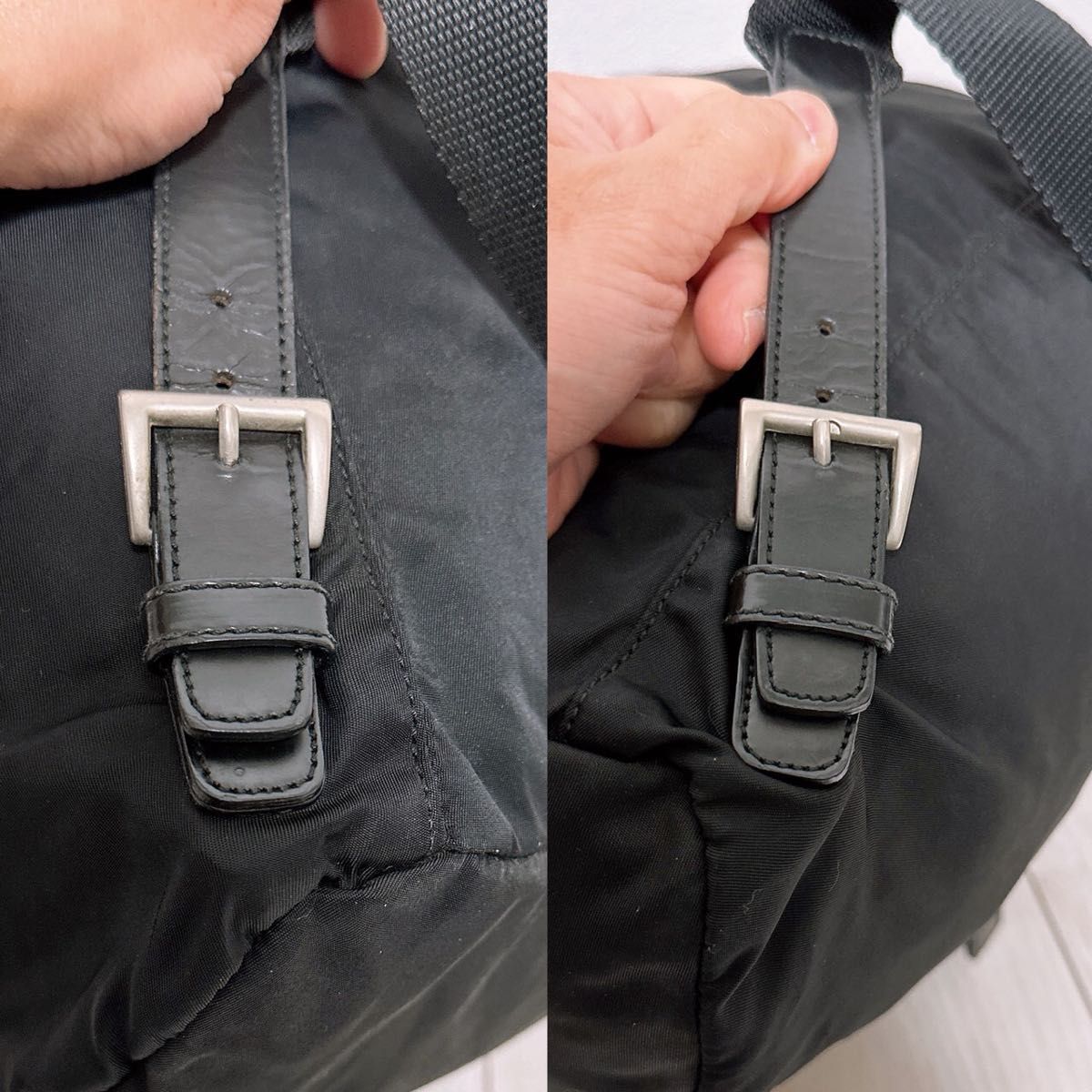 格安》PRADA(プラダ)ショルダーバッグ ナイロン カーキ