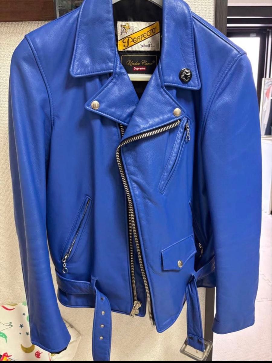supreme undercover ショット レザー ライダースジャケット | Shop at 