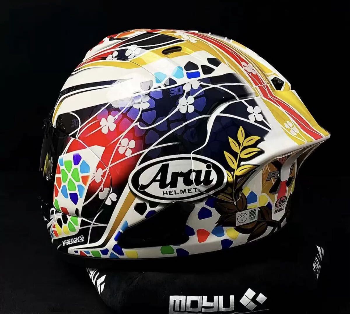 XLサイズ】 ARAI RX-7X NAKAGAMI GP2 レーシングスポイラー 
