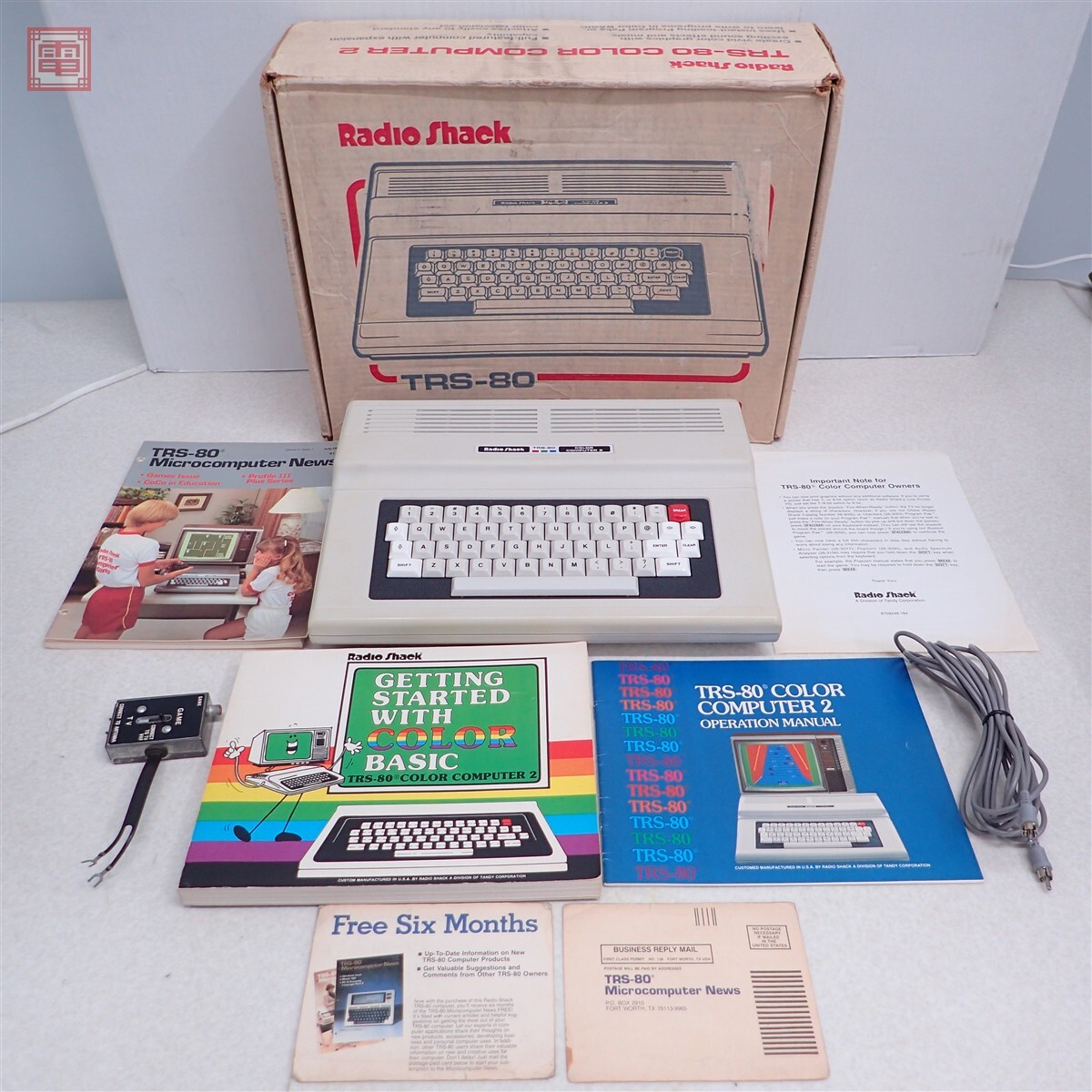Radio Shack COLOR COMPUTER2 TRS-80 本体 カラーコンピューター2 ジャンク【40 /【Buyee ...