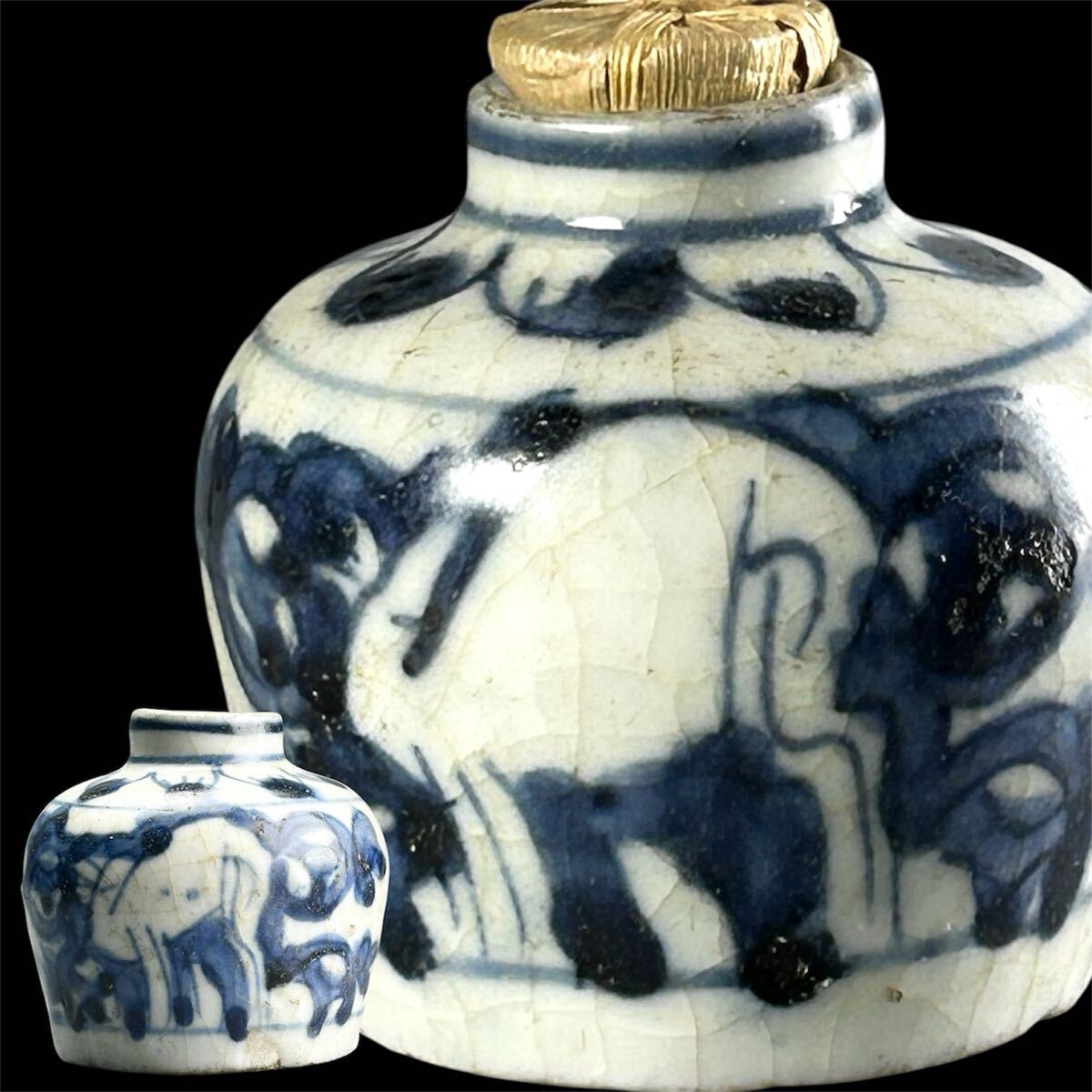 フタ付きの壺 茶道具、古美術、壷、中国骨董 骨董品 壺」の人気商品