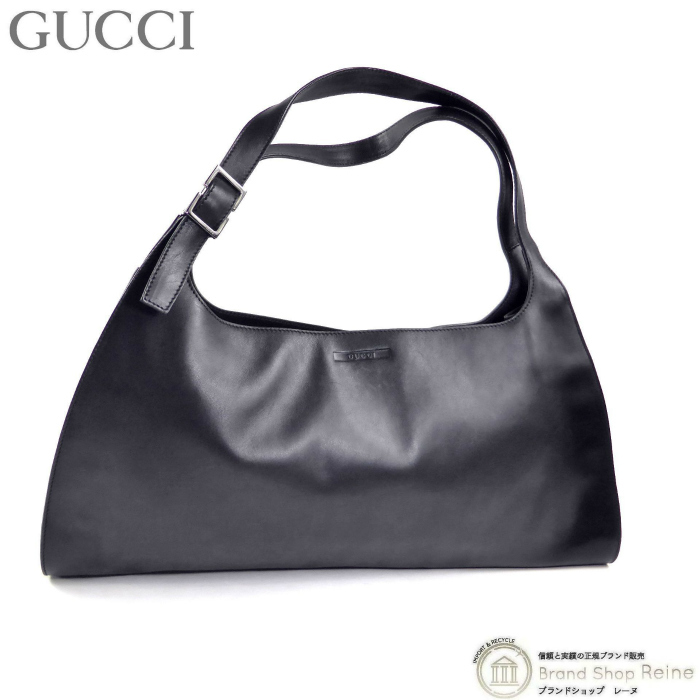 グッチ （GUCCI） レザー セミショルダー ハンド バッグ 肩掛け 