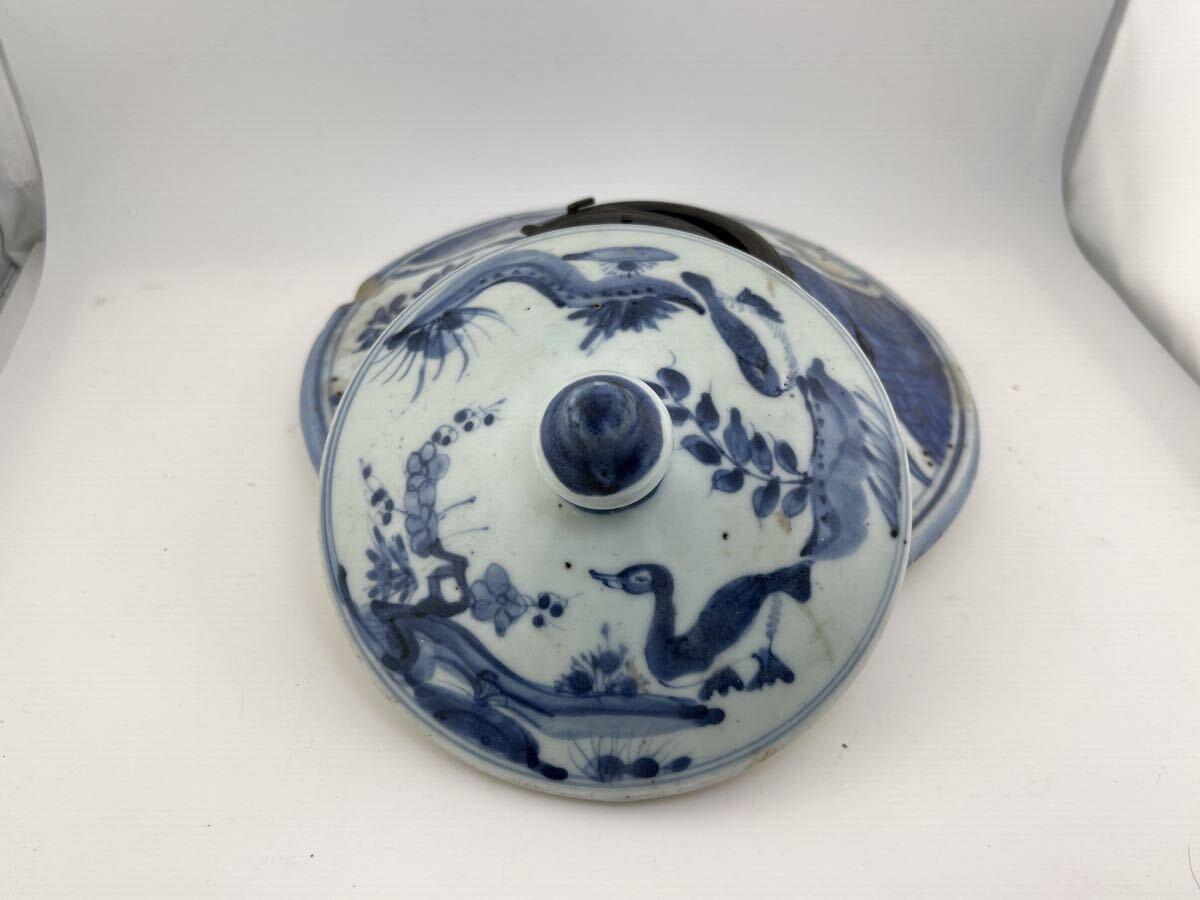 中国清時代染付壺 中国（古染付）｜所蔵品｜石洞